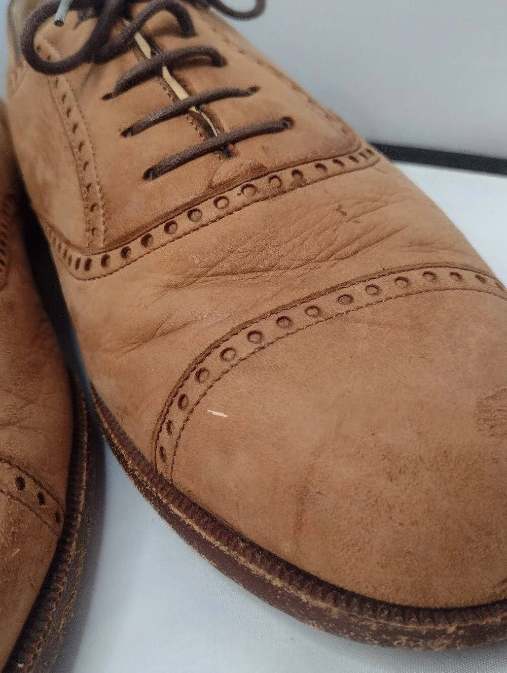 Bragano Cole Haan Italian Leather Cap Toe Oxford Dress Mens  Shoes 10.5 B B10